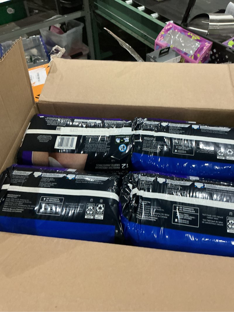 Condition photo showing New/Like New for tena men overnight underwear, extra coverage, l/xl, 48 count