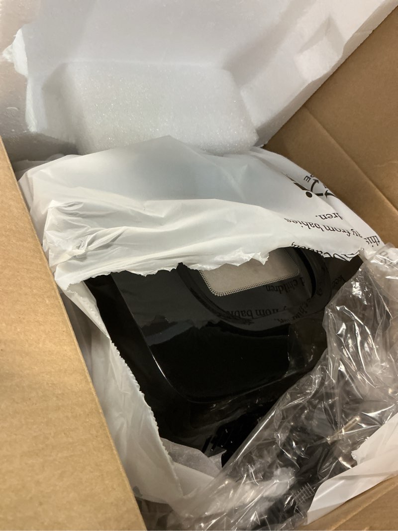 Condition photo showing Good Condition for 19-in-1 Compact Bread Maker Machine, 1.5 lb / 1 lb Loaf Small Breadmaker with Carrying Handle, Including Gluten Free, Dough, Jam, Yogurt Menus, Bake Evenly, Automatic Keep Warm, 3 Crust Color 19 Programs 1.5 LB Small Bread Maker Stainless Steel (Black)