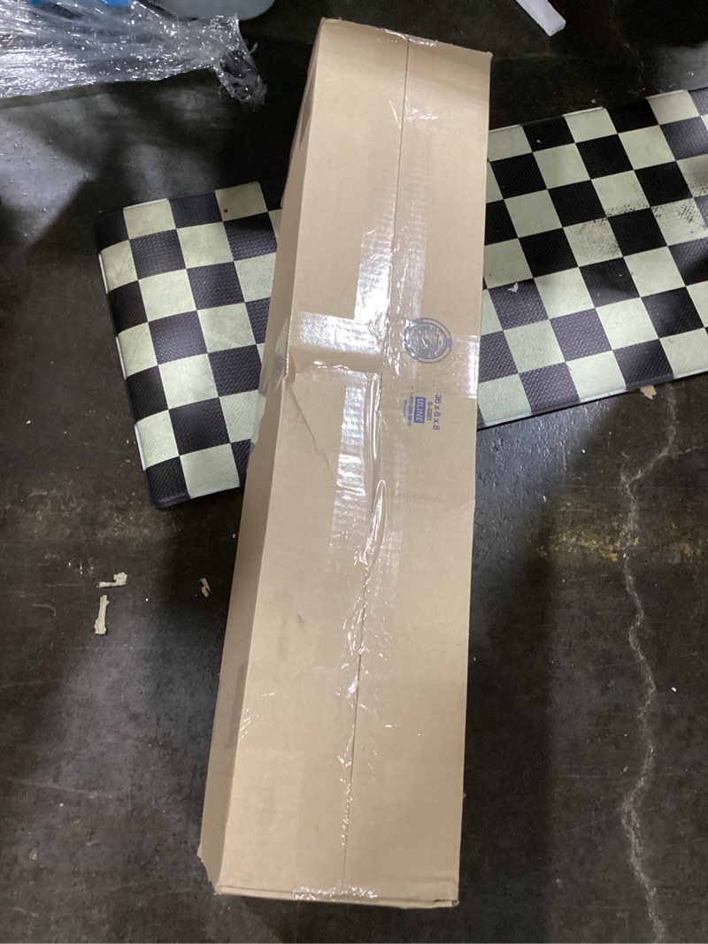 Condition photo showing As Is for Design House 509653 5-Light Vanity Strip Light Contemporary Dimmable for Bathroom, Bedroom, Makeup Vanity, Polished Chrome