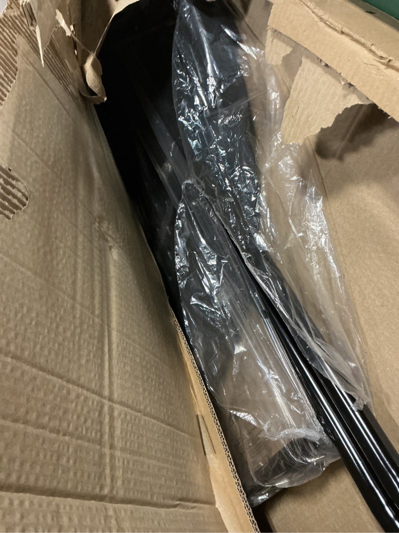 Condition photo showing Good Condition for Flash Furniture 6' Rectangular Plastic Folding Event Table with Carrying Handle, Bi-Fold Portable Banquet Table for Indoor/Outdoor Events, Dark Gray Dark Gray 30"W x 72"L
