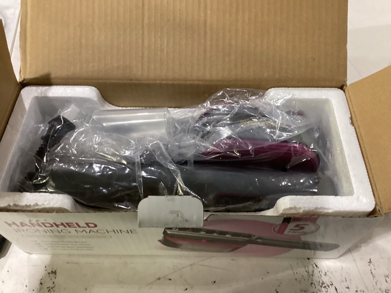 Condition photo showing Good Condition for travel steamer for clothes, 1200w portable steamer ? iron 2 in 1, 13s heat up, led touch display with 5 modes, large ceramic heat panel, 110ml tank, garment steamer for home and travel medium