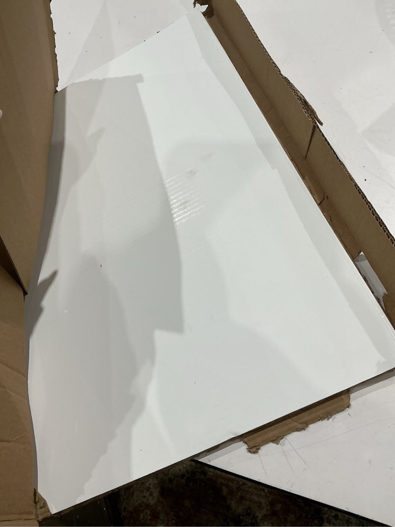 Condition photo showing Good Condition for school smart railroad poster board paper, 22 x 28 inches, 6-ply, white, pack of 25 white 6-ply, pack of 25
