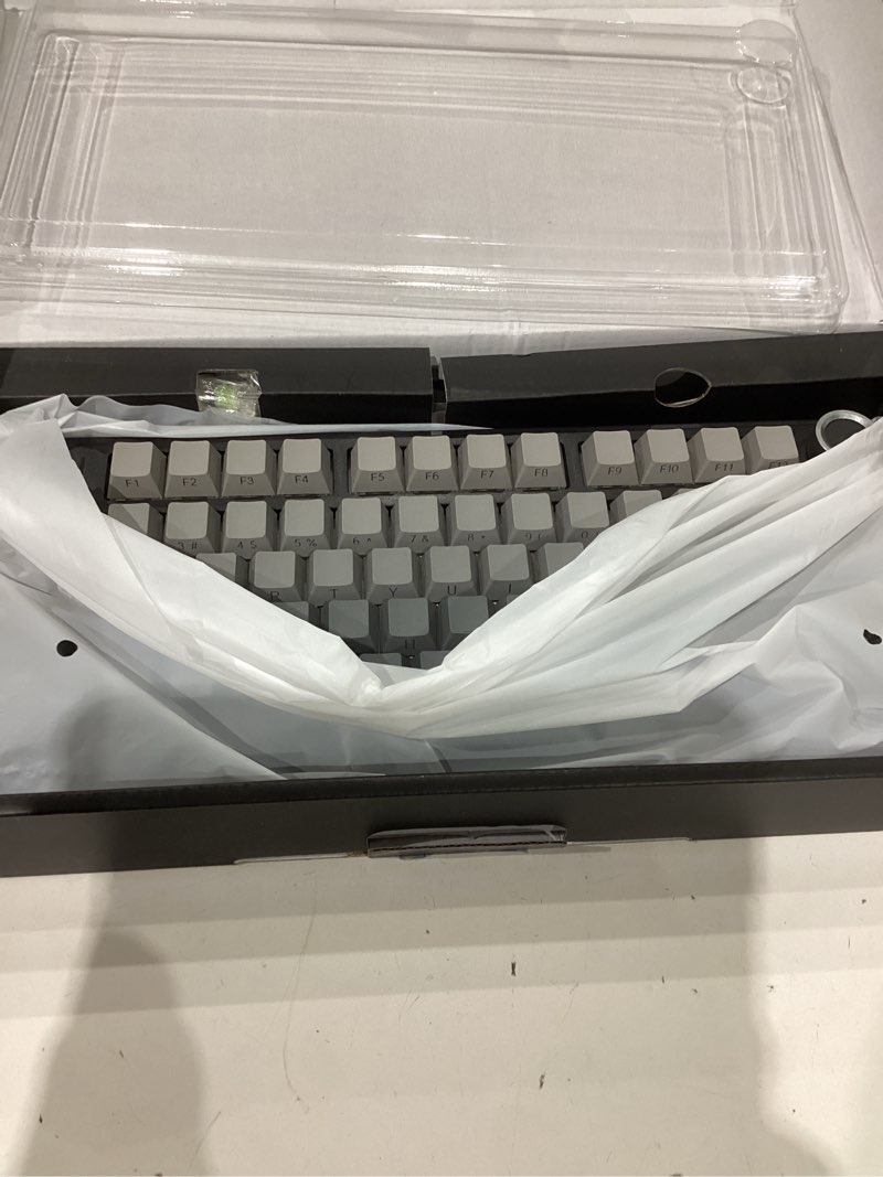 Condition photo showing Good Condition for AULA F75 Pro Wireless Mechanical Keyboard,75% Hot Swappable Custom Keyboard with Knob,RGB Backlit,Pre-lubed Reaper Switches,Side Printed PBT Keycaps,2.4GHz/USB-C/BT5.0 Mechanical Gaming Keyboards F75 Pro-Black