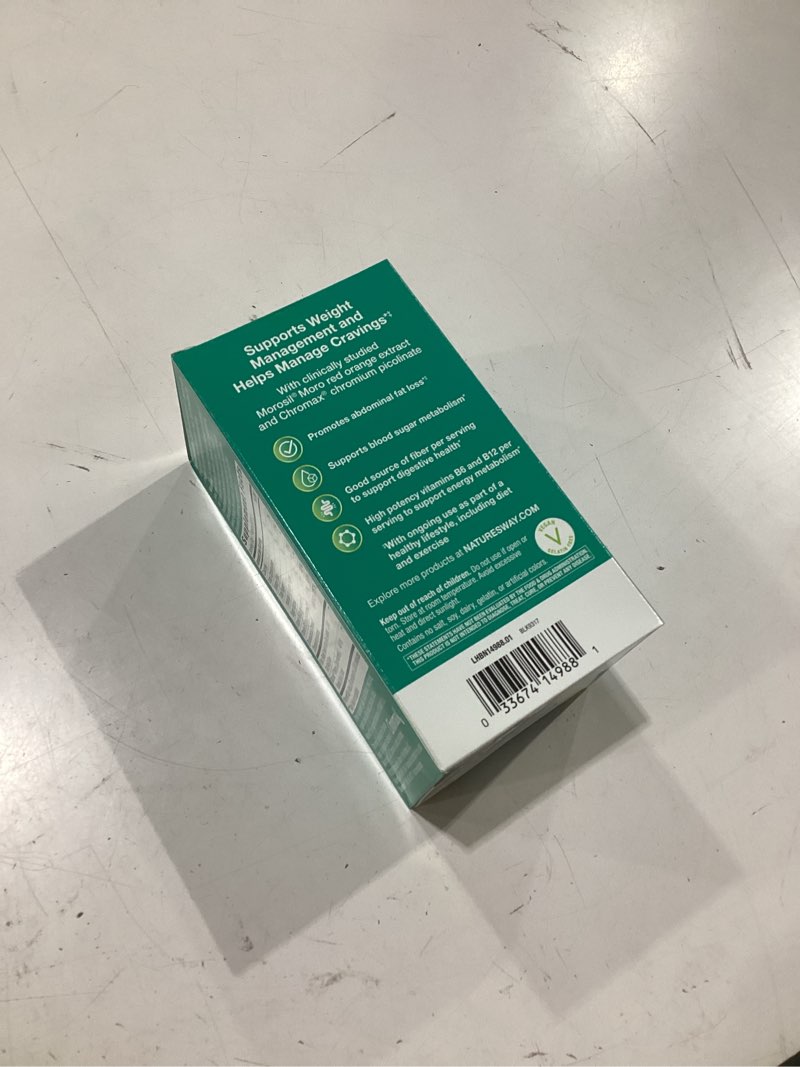 Condition photo showing New/Like New for nature's way weight manager drink mix no sugar added zesty citrus 30ct