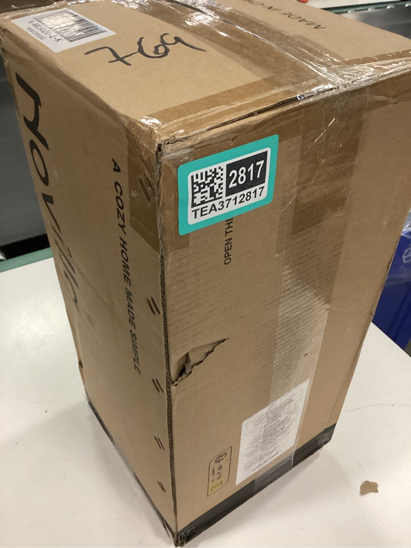 Condition photo showing New/Like New for Novilla King Memory Foam Mattress Topper 2 Inch, Cooling Gel Infused, Ventilated Pressure Relief Pad, Soft Comfort for Sofa, RV, Camper, Dorm Room 2 Inch Blue King