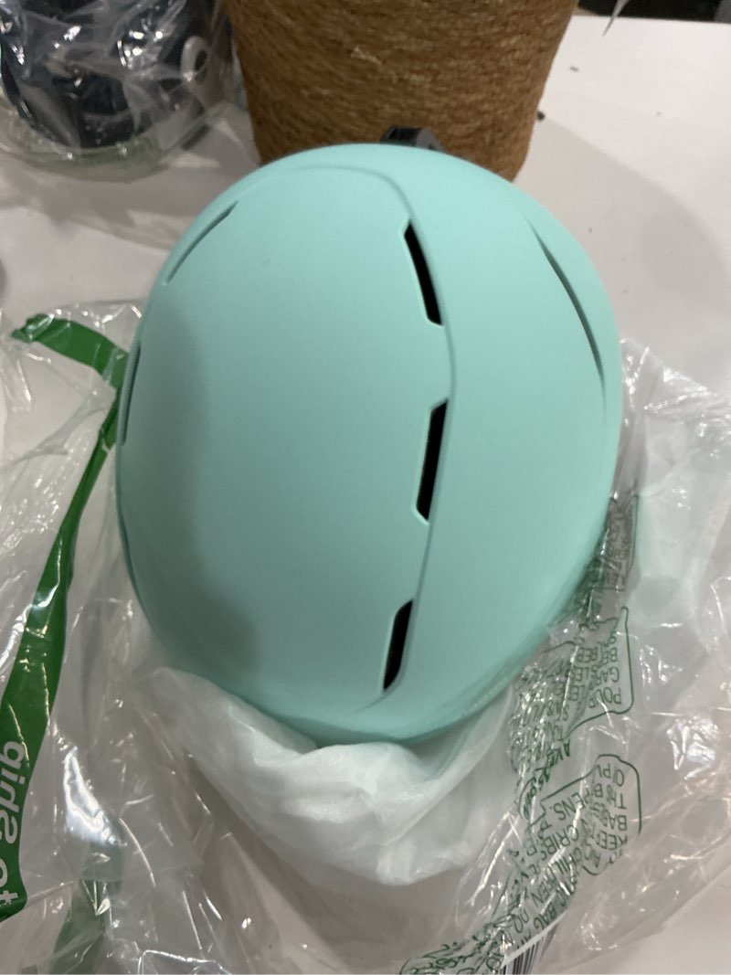 Condition photo showing Good Condition for Ski Helmet for Women Men, Safety Certified Snowboard Helmet with Shockproof ABS Hard Shell for Adults & Youth Large Teal