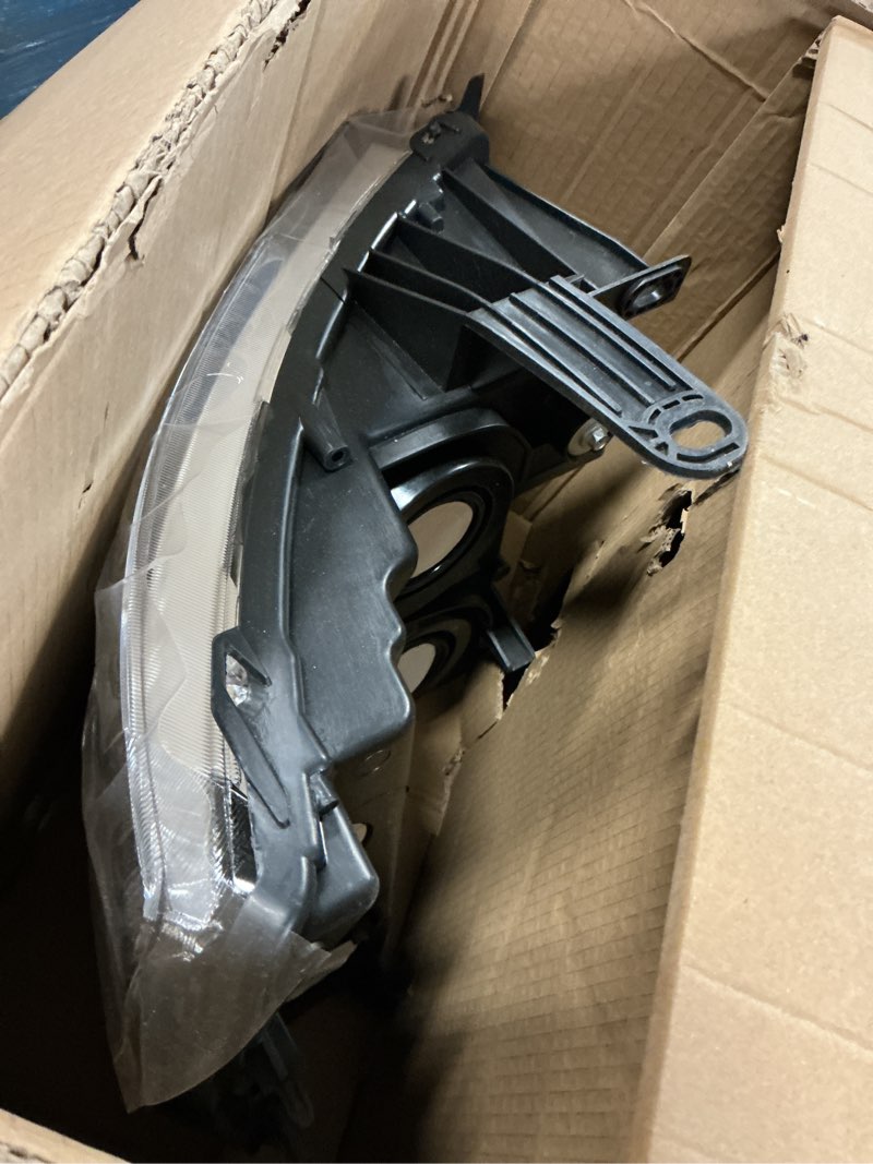 Condition photo showing Good Condition for apsve chrome headlight assembly - 2pcs head lights headlamp for 07-13 gmc sierra 1500/07-14 gmc sierra 2500hd 3500hd replacement headlamp pair chrome clear