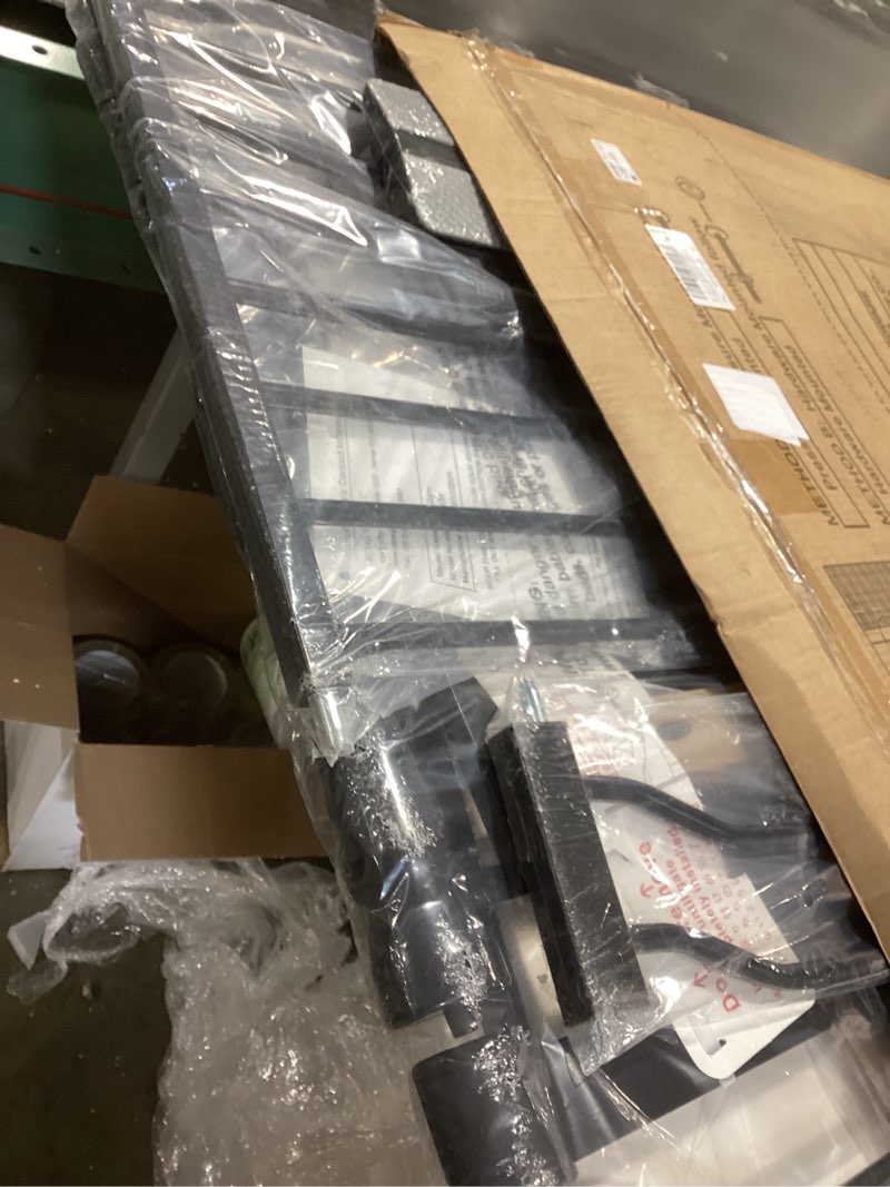 Condition photo showing Good Condition for 62.5"-71.6" Extra Wide Baby Gate for Doorways No Drill, Pressure Mounted Dog Gate Indoor, Walk Thru Pet Gate for Cat Dog Child,Pet Gates for The House Doorway Black 62.5"-71.6"B