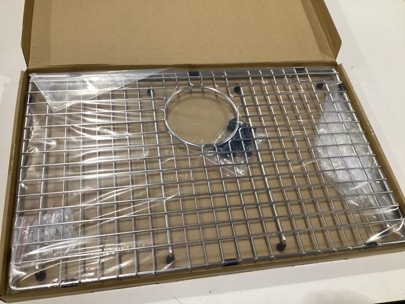 Condition photo showing Good Condition for Serene Valley Sink Bottom Grid 23" X 14-1/2", Rear Drain with Corner Radius 3/8", Sink Protector SVH2315R
