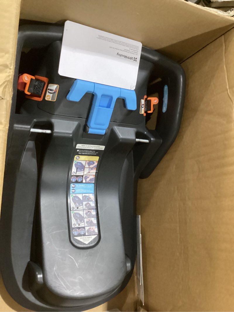 Condition photo showing Good Condition for uppababy extra aria car seat base/compatible with aria infant car seats/smartsecure installation with load leg