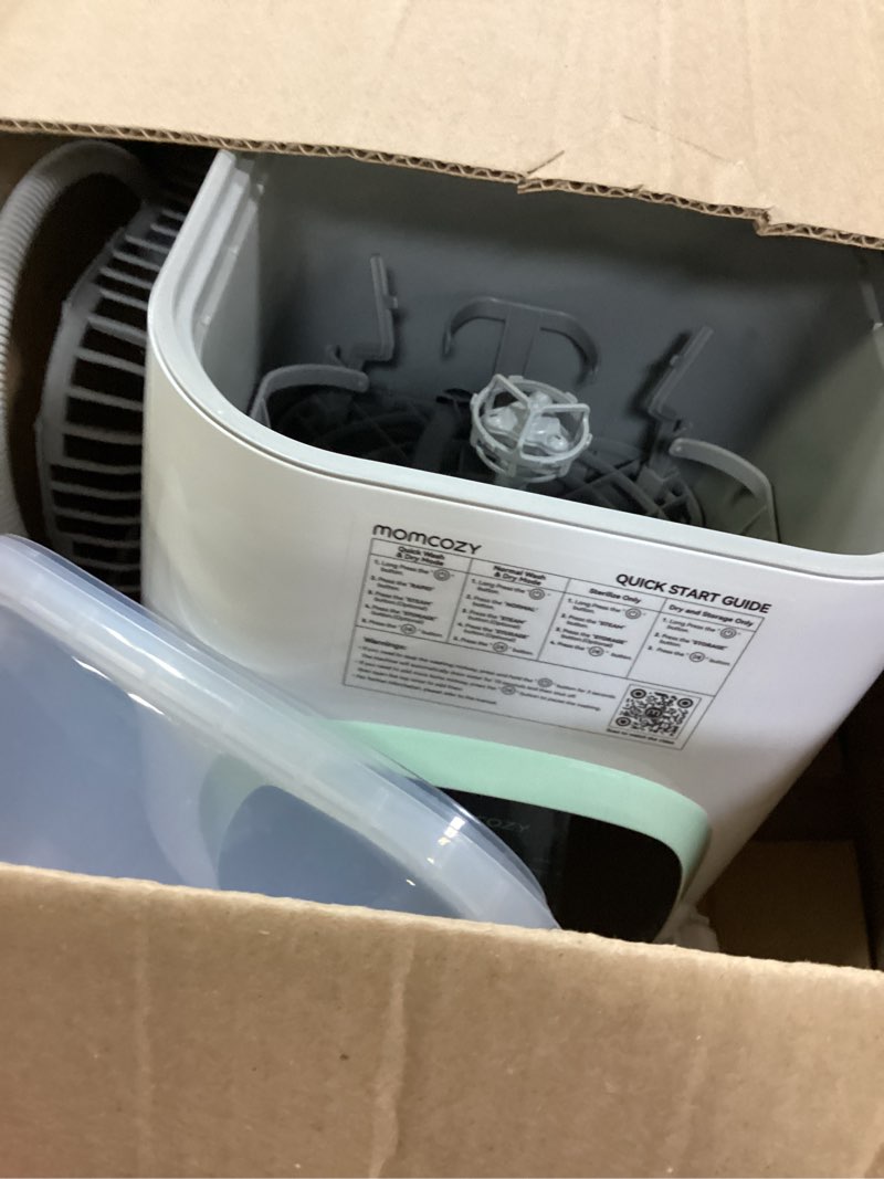 Condition photo showing Good Condition for Momcozy KleanPal Pro Baby Bottle Washer, Sterilizer & Dryer - All-in-One Cleaning Machine for Bottles, Pump Parts & Baby Essentials - Time-Saving & Effortless Care