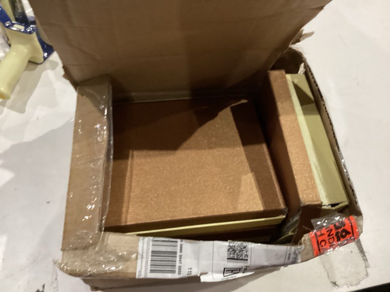 Condition photo showing As Is for Qunclay 6 Pcs Sublimation Blanks Crystal Sublimation Canvas Blanks Decorative Heat Transfer Photo Frame Crystal Picture Frame for DIY Custom Tabletop Supplies (Square,7.1 x 5.1 x 0.75 Inch) 7.1 x 5.1 x 0.75 Inch Square