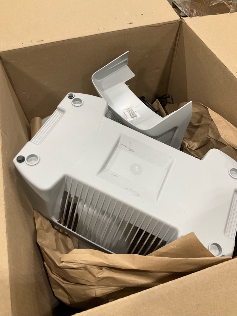 Condition photo showing As Is for Vornado Evap40 4-Gallon Evaporative Humidifier, Adjustable Humidistat, 3 Speed Settings, Coverage up to 1,000 sqft, 4-Gallon Output (24 Hrs), Dual Tank, Perfect for Home, Bedroom, and Large Spaces