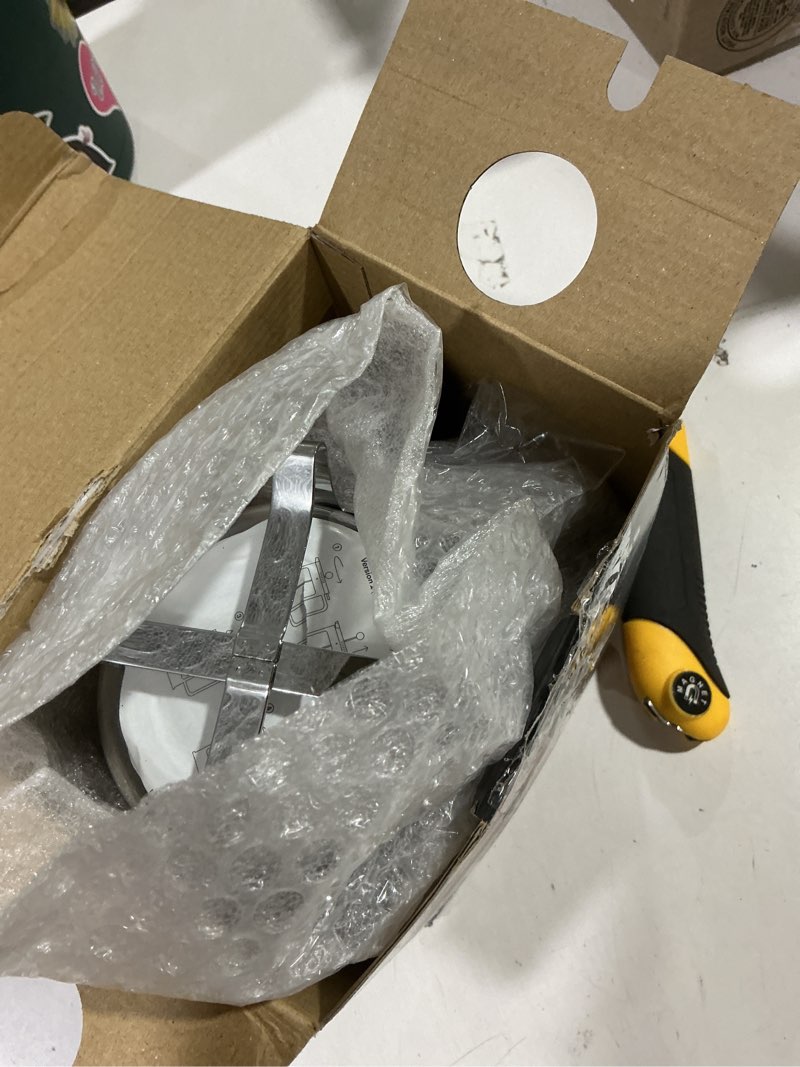 Condition photo showing Good Condition for Bodum 17oz Chambord French Press Coffee Maker, High-Heat Borosilicate Glass, Polished Stainless Steel – Made in Portugal Chrome 17 oz