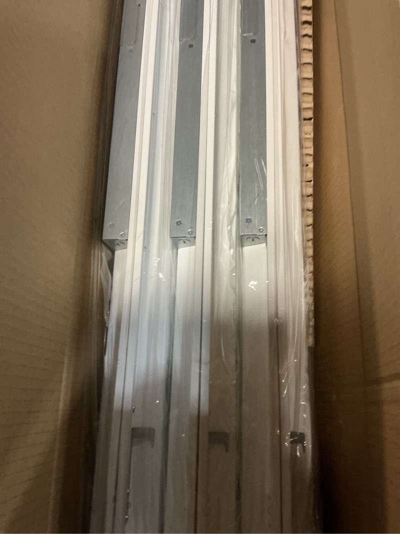 Condition photo showing New/Like New for 6 pack 1x4 led flat panel light drop ceiling office fixture, 5040lm, 20w/25w/30w/35w/40w selectable,3000k/3500k/4000k/5000k/6500k 5cct,dimmable (0-10v) for shop,commercial warehouse,etl listed 1x4ft 6pack