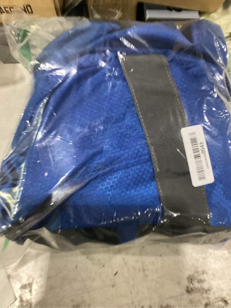 Condition photo showing New/Like New for gonex 40l 60l 80l 100l 150l large foldable travel duffle bag with shoes compartment, packable lightweight water repellent duffel bag for camping gym weekender bag 100l deep blue