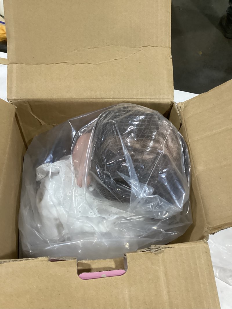 Condition photo showing New/Like New for Lifelike Smile Reborn Baby Dolls Girl - 24 Inch Realistic Reborn Toddler Dolls, Big Size Real Life Reborn Doll, Big Baby That Look Real, Weighted Soft Cloth Body Baby Doll with Gift Box 24 Inch Reborn Toddler Doll Girl
