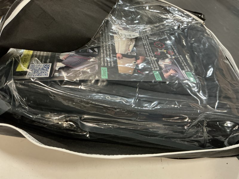 Condition photo showing Good Condition for jojobay chevy silverado seat covers,gmc sierra seat covers,custom fit 2007-2025 1500 2500hd 3500hd crew double extended regular cab,lt lzt rst trail boss(front pair,black) black front pair