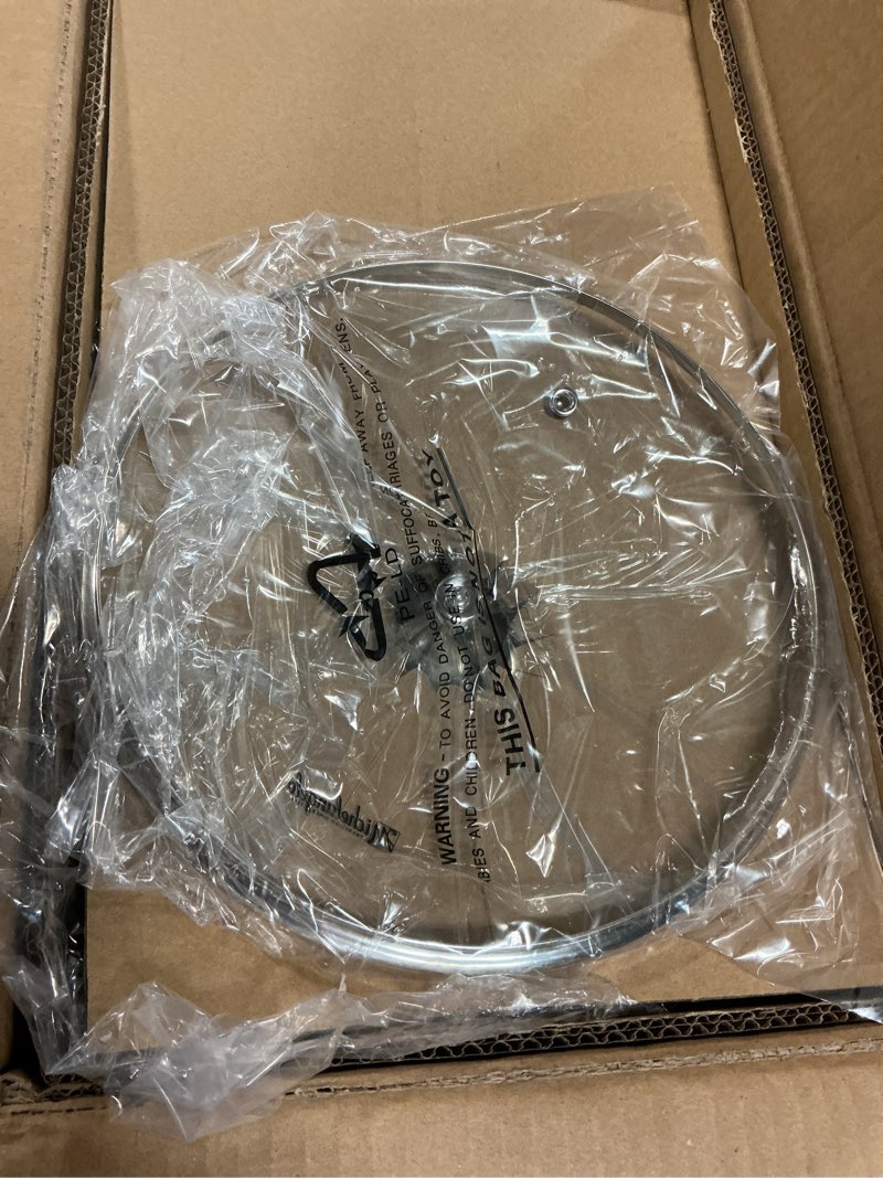 Condition photo showing Good Condition for MICHELANGELO 4 Quart Saucepan with Lid, Nonstick Ceramic Sauce Pan with Stainless Steel Handle, 4 Qt