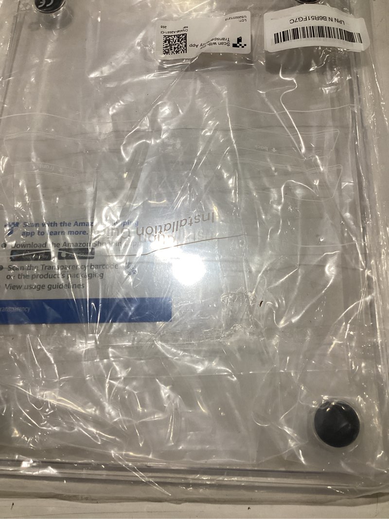 Condition photo showing Good Condition for Compatible with MacBook Air 13 inch Case, Crystal Clear Shell, Fits 2022-2025 M4/M3/M2 Models A3240 A3113 A2681, Color-Matched Transparent Design for All MacBook Air 13.6 inch, Clear