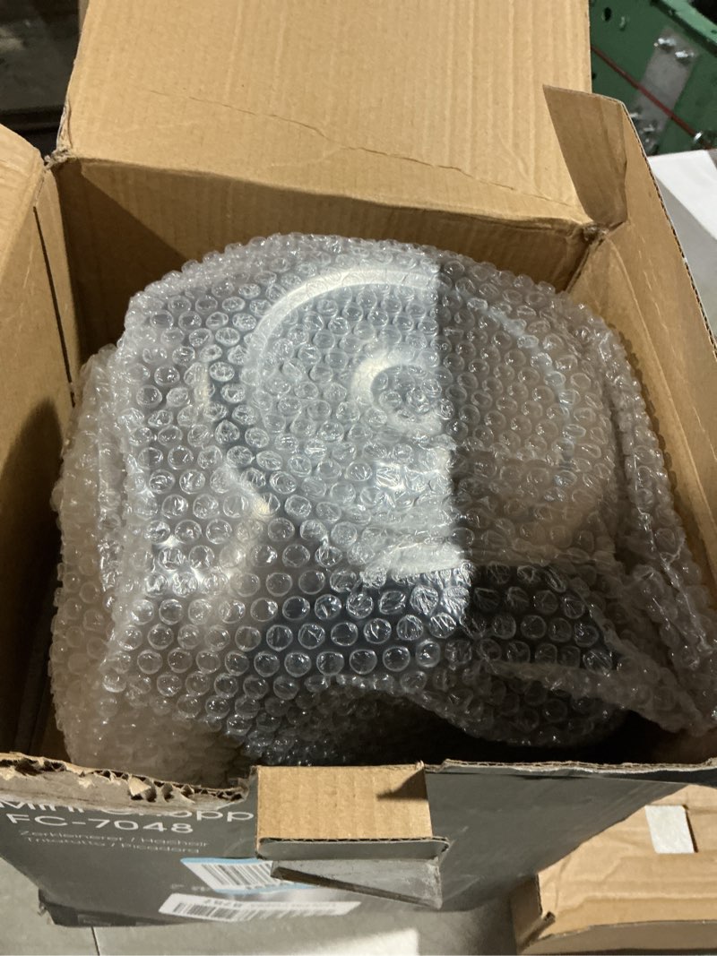 Condition photo showing Good Condition for linkchef food processor small, 10 cup food chopper with container, 2.3l 600w electric meat grinder for home use, stainless steel mini food processor for kitchen, vegetable, onion, garlic, salad silver