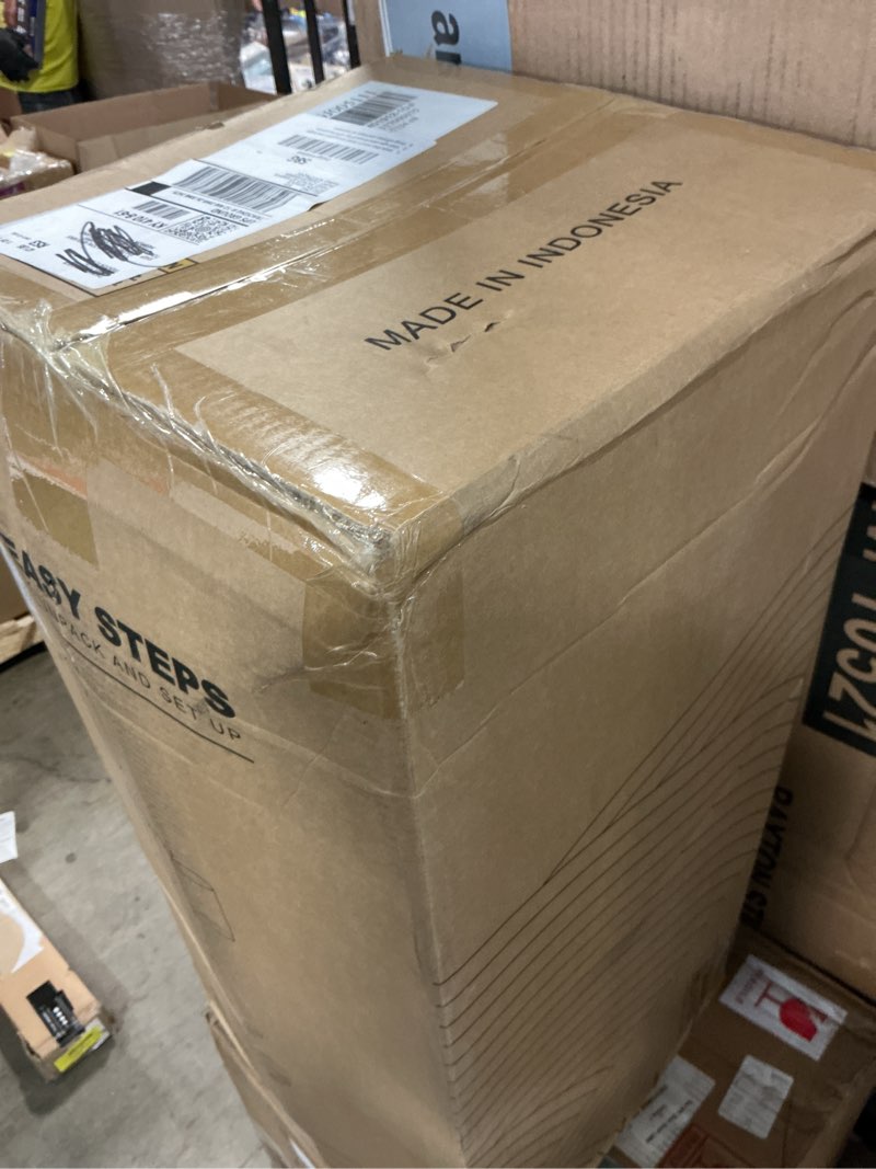 Condition photo showing New/Like New for novilla full size mattress in a box, 10 inch gel memory foam mattress full for cool night sleep & pressure relief, mattresses with thermally balanced foam core for enhanced support & breathability full 10 inch grey