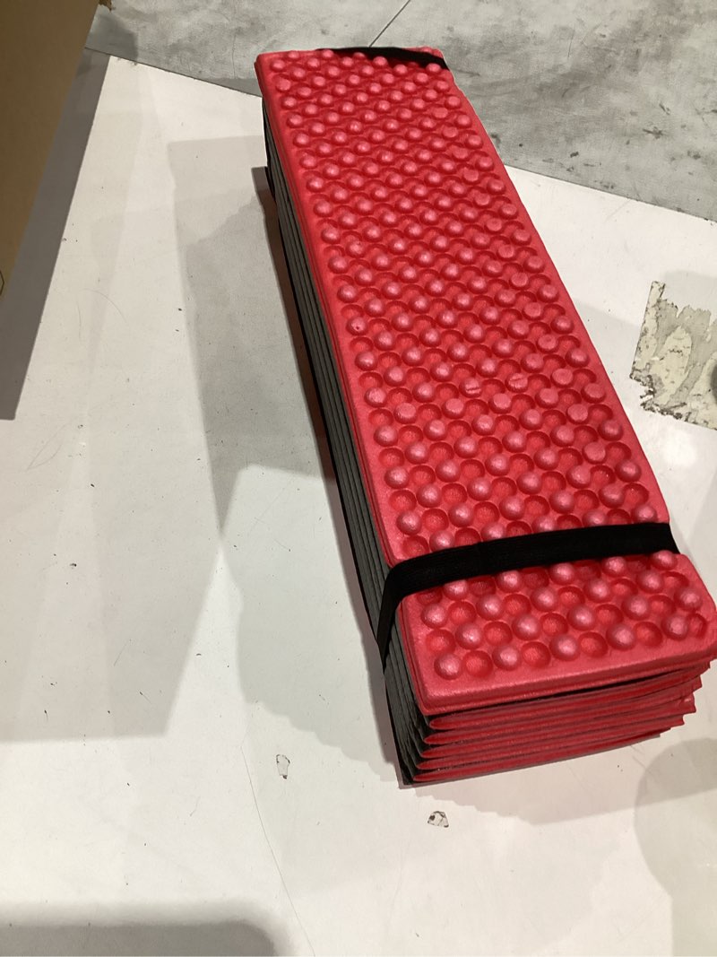 Condition photo showing Good Condition for anggrek pvc sleeping pad, portable sleep mat isolation comfortable egg crate lightweight for indoor outdoor use (186 * 57)