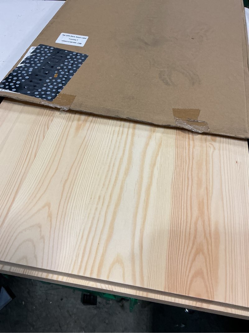 Condition photo showing Good Condition for sintuff 2 sets unfinished kitchen cabinet door replacement with hinges handles, shaker cabinet doors front replacement for kitchen bathroom vanity closet (17.75'' w x 22.5'' h) 17.75'' w x 22.5'' h 2