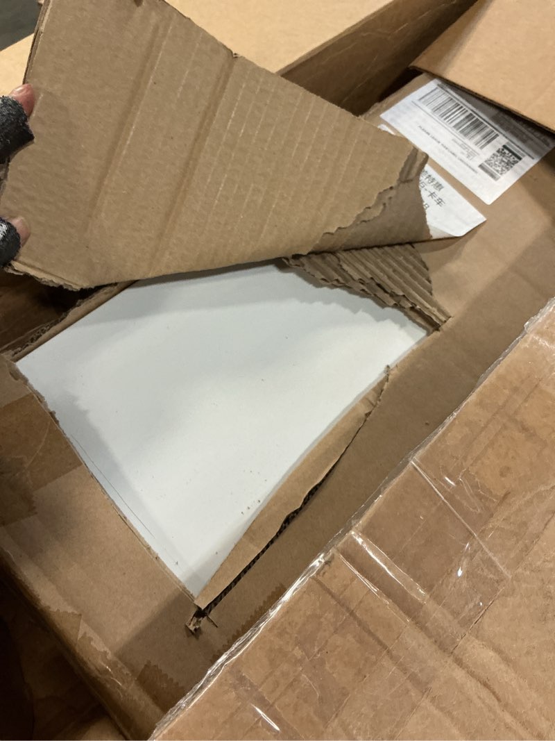 Condition photo showing Good Condition for 2-pack metal floor sign stand holders with adjustable foam board stand base. fits signs 0.25"–1.5" thick, up to 72" tall. compatible with foam board & acrylic glass. base only.