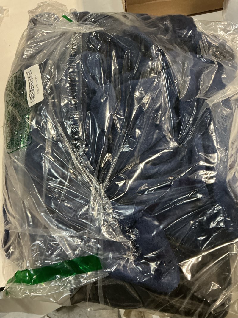 Condition photo showing As Is for Heated Blanket Battery Operated, USB Cordless Electric Blanket with 10000mAH Battery and 3 Heating Levels(Blue)