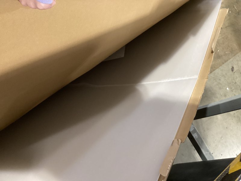 Condition photo showing As Is for Large Acrylic Cutting Board with Counter Lip,36 x 24 Inch Clear Cutting Board for Kitchen Countertop, Non Slip-Protector Cover Shatter Resistant for Home Restaurant Kitchen Sink Stove 36"L x 24"W