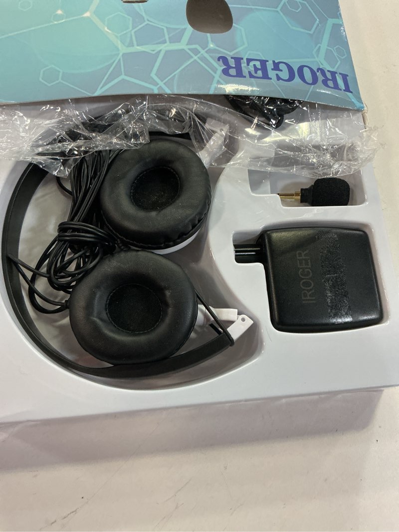 Condition photo showing Good Condition for Hearing Amplifier for Seniors, Personal Sound Amplifier, Smart Auto-Gain, Directional Microphone, Rechargeable with 120-Hour Battery, Headphones & Earbuds Included black