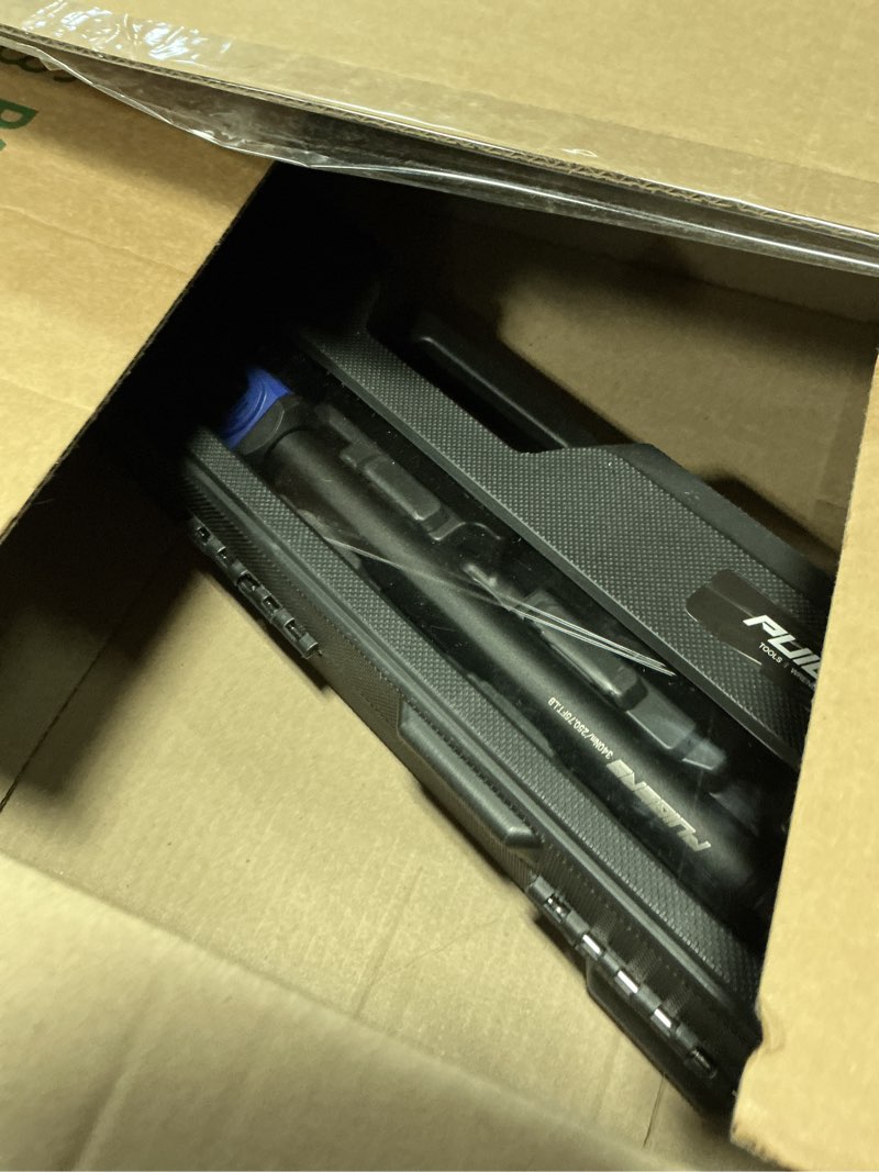 Condition photo showing Good Condition for digital torque wrench 1/2" drive 3.8-250.8ft.lb (5-340nm),electronic torque wrench ±1% high accuracy,5 units lcd with buzzer & led alerts for car bike moto truck 1/2" 3.8-250.8 ft.lb