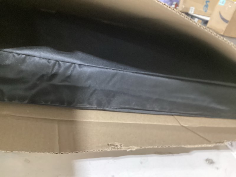 Condition photo showing Good Condition for URPOWER XL Dog Back Seat Extender for Crew Cab Truck, Hard Bottom Dog Car Seat Cover Holds 550lbs Waterproof Dogs Car Hammock Pet Backseat, Pet Truck Accessories for F150 / RAM 1500/ Tundra Crew Cab XL - Full Size Crew Cab Truck Black
