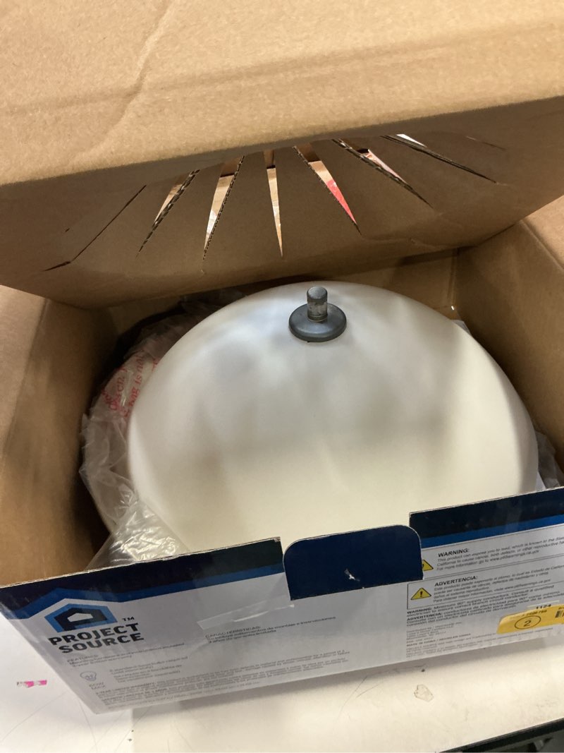 Condition photo showing New/Like New for Project Source 2 -Light 13-in Brushed Nickel