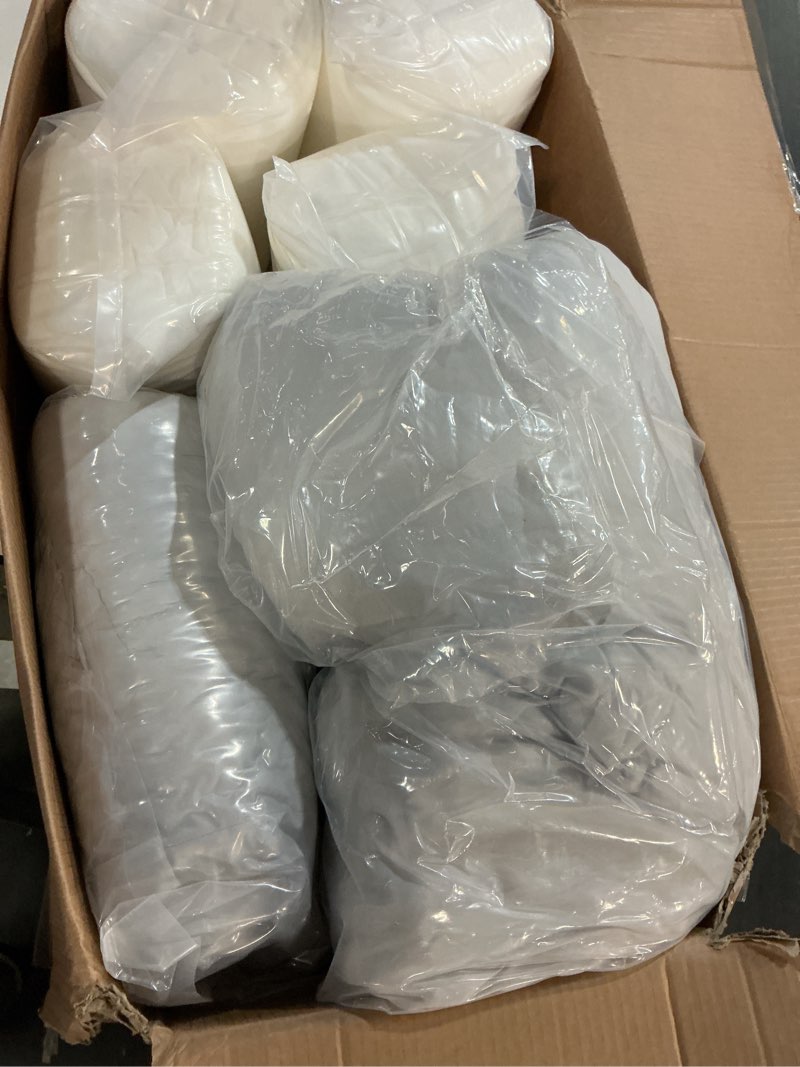 Condition photo showing New/Like New for outdoor chair cushions set of 4, waterproof backrest and deep seat cushion set for patio furniture, outdoor sofa replacement cushions with removable cover, 24 x 24 inch, cream 24*24 + 24*22 inch cream 4
