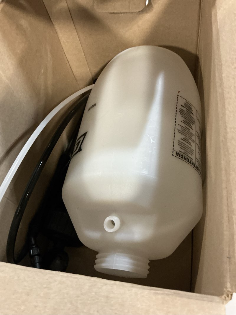 Condition photo showing Good Condition for chapin 16200 pump sprayer, 2-gallon, lawn & garden translucent poly tank, adjustable cone nozzle, ergonomic handle & in-tank filter for herbicides, pesticides & fertilizers 2 gal sprayer