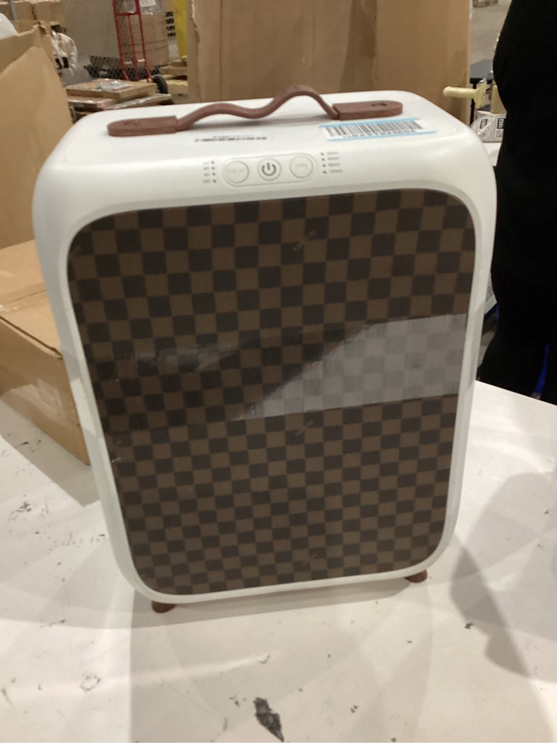 Condition photo showing As Is for keenray towel warmer bucket, luxury rectangle towel warmer for bathroom with timer & delay, customized fragrance, child lock, fits 2 large towels, blankets, bathrobes, ideal gift for him & her