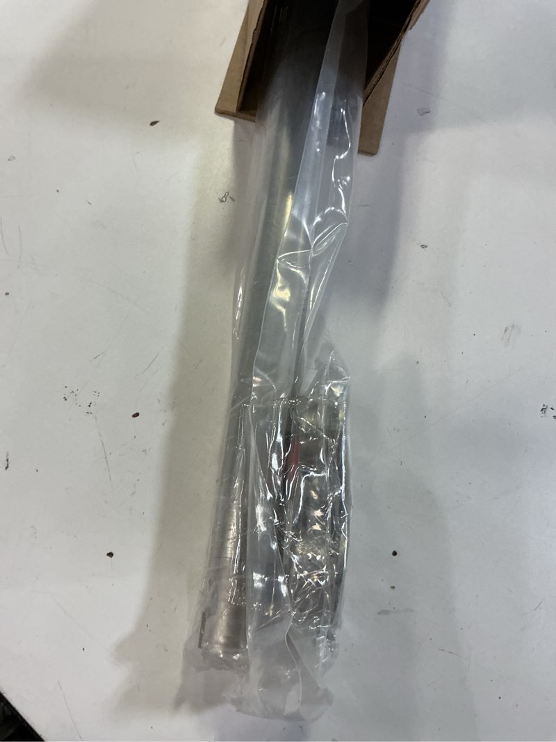 Condition photo showing Good Condition for Rod Desyne 1.5" Premium Heavy Duty Adjustable Closet Rod with Socket Set, 28 x 48, Satin Nickel