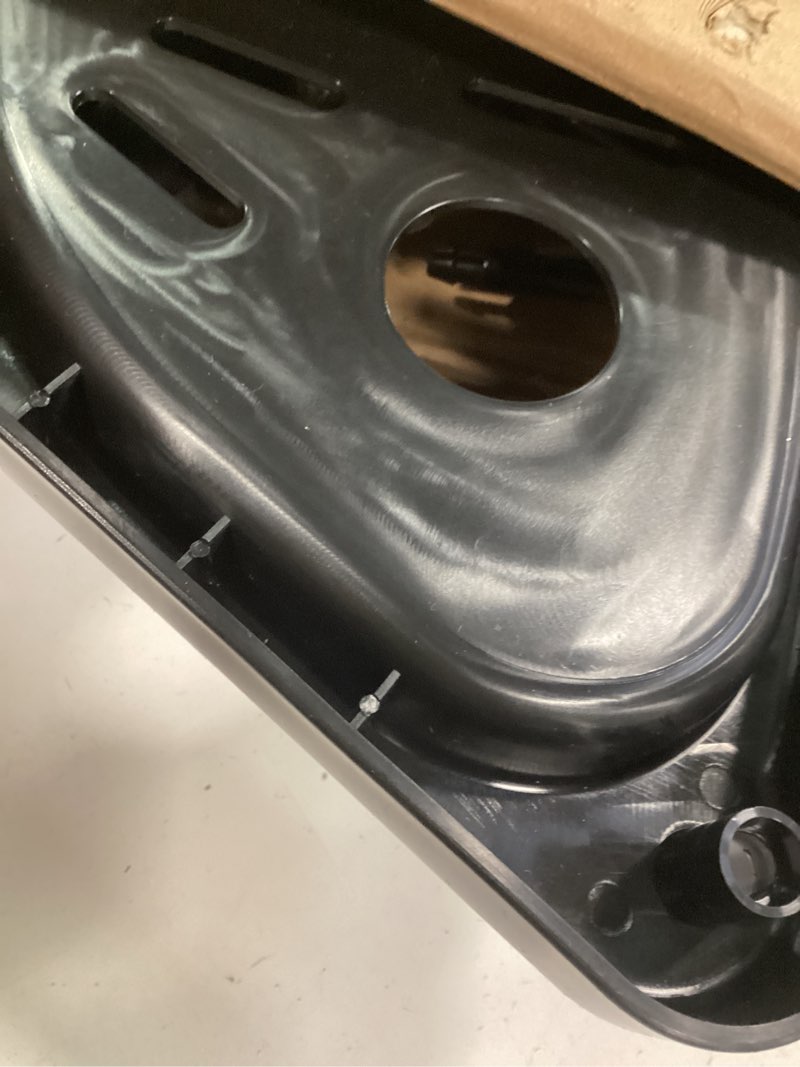 Condition photo showing Good Condition for ADOVEL 4 Layer Corner Shower Caddy, Stainless Steel Constant Tension Pole Shower Organizer, Adjustable Corner Shower Shelf, Rustproof 3.3 to 9.8 ft Black