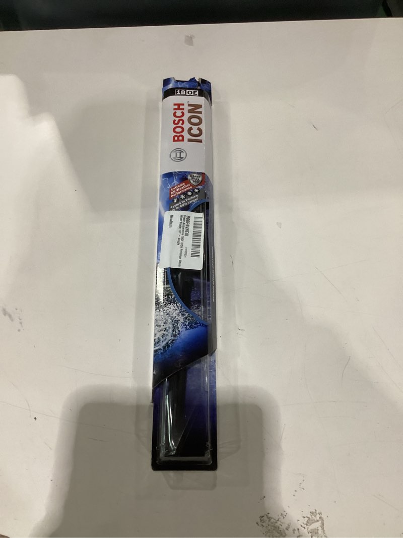 Condition photo showing Good Condition for BOSCH 18OE ICON Premium Beam Wiper Blade; 18" - Single