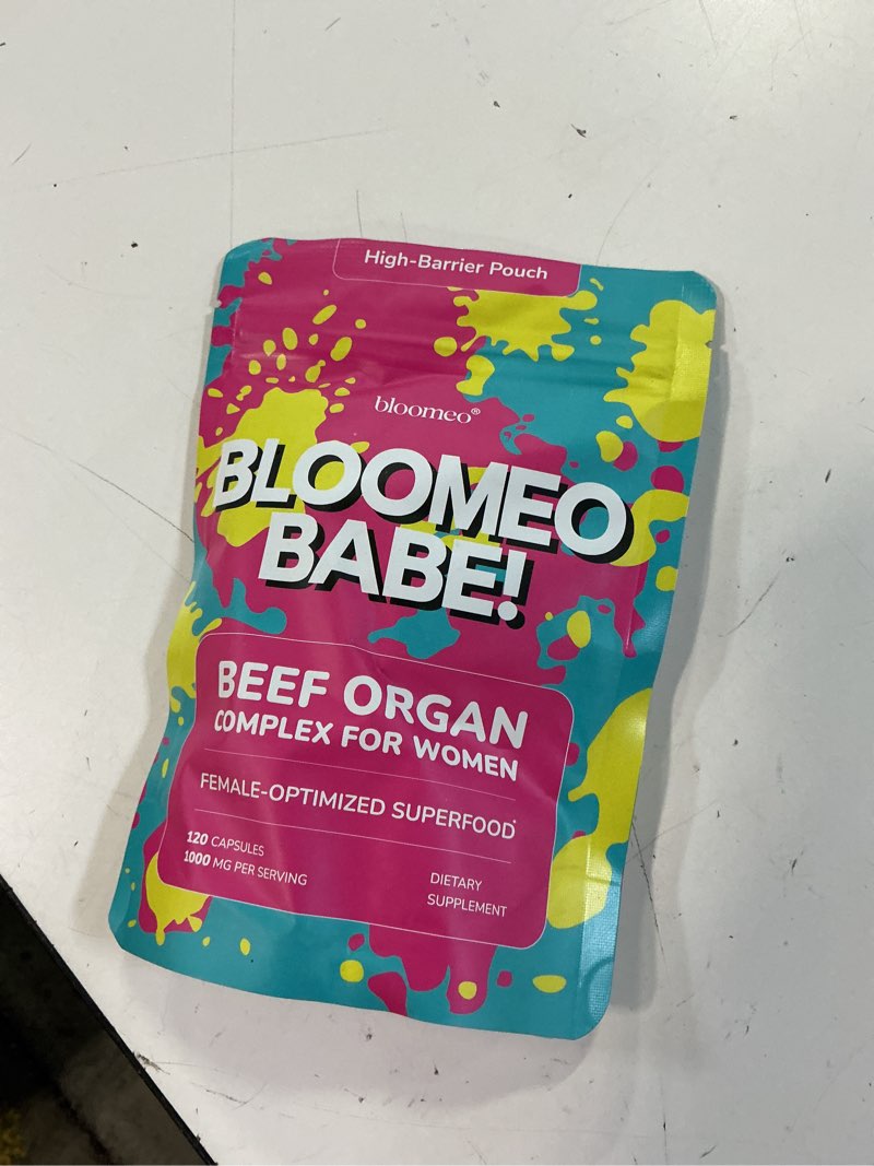 Condition photo showing New/Like New for beef organ supplement for women – grass fed liver, uterus, ovary, heart, kidney – 30+ nutrients to support hormone balance, cycle health, energy, immunity, skin & hair – made in usa & 3rd party tested