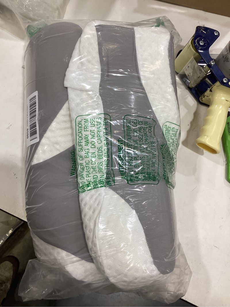 Condition photo showing Good Condition for Cervical Neck Pillow for Sleeping - Memory Foam Pillows for Neck and Shoulder Pain, Cooling Side Sleeper Pillow with Ergonomic Contour & Orthopedic Support, for Side Back Stomach Sleepers