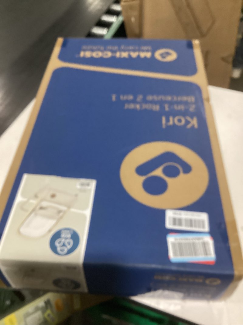 Condition photo showing New/Like New for Maxi-Cosi Kori 2-in-1 Baby Bouncer Seat for Infants, Baby Rocker Chair, Portable Baby Bouncer, Classic Oat