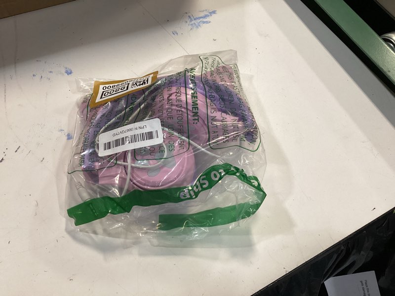 Condition photo showing New/Like New for Riwbox CF9 Cat Ear Kids Bluetooth Headphones with LED Light Up,Safe 85dB Volume Limit,Built-in Mic&Boom Mic for Calls,Kids Wireless&Wired Headphones for Tablet/Airplane/School/Online Learning (Purple)