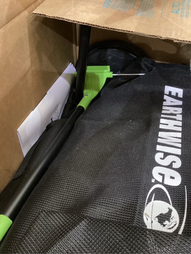 Condition photo showing Good Condition for Earthwise LSW70021 21-Inch Width Leaf & Grass Push Lawn Sweeper, Black