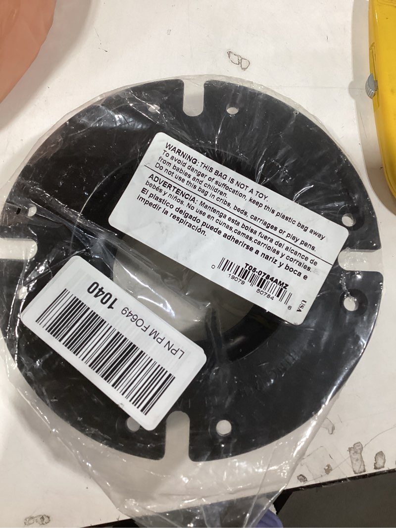 Condition photo showing item condition for valterra t05-0784 4" x 3" 1.80" female threaded floor flange , black