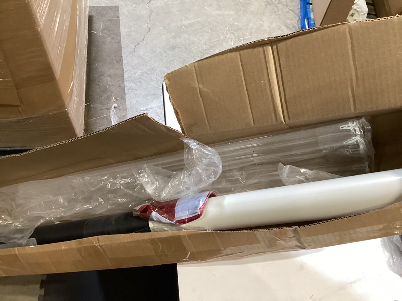 Condition photo showing As Is for incomplete american flag and pole set