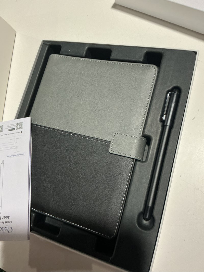 Condition photo showing Good Condition for ophaya 2 in 1 digital pen smart pen writing set, includes smartpen, notebook, use with ophaya app for notes taking, recording, storing syncpen+pu notebook