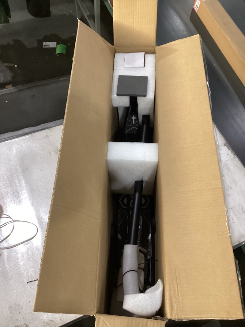 Condition photo showing New/Like New for Electric Scooter for Kids, 150W Motor, Simple One-Button Control, 2 Safe Speeds (6/10 MPH), Colorful Lights, Magnetic Charging, Dual Brake System, Ideal Presents for Boys & Girls black 6/10MPH